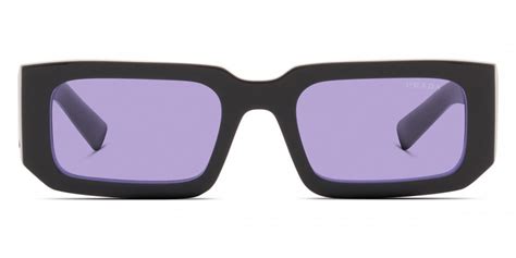 prada pr 06ys 02z01o 53|Prada PR 06YS 02Z01O 53 Black/Blue Sunglasses .